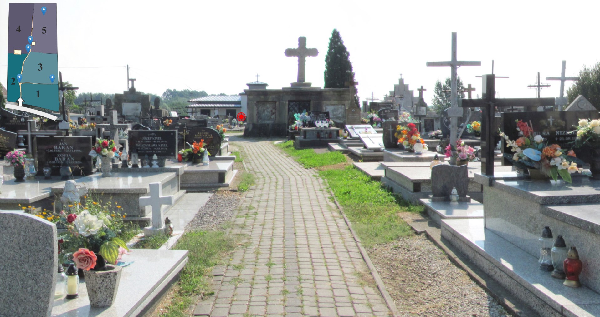 Obraz przedstawiający Cmentarz komunalny w Iwoniczu-Stary