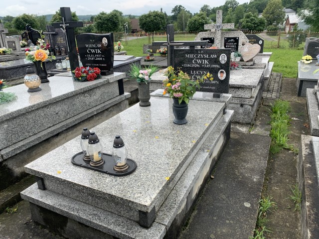 Grób Lucyna Ćwik