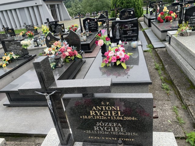 Józefa Rygiel 1924 Iwonicz Zdrój - Grobonet - Wyszukiwarka osób pochowanych