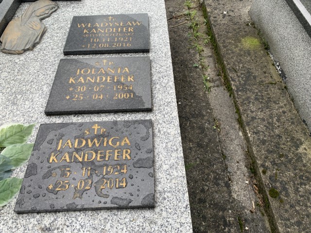 Władysław Kandefer 1921 Iwonicz Zdrój - Grobonet - Wyszukiwarka osób pochowanych