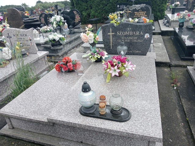 Grób Czesława Szombara