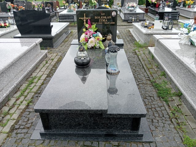Grób Bolesław Zima