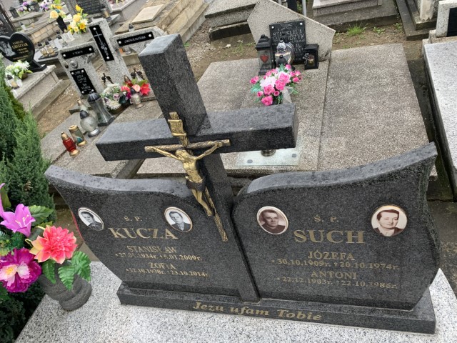Stanisław Kucza 1934 Iwonicz Zdrój - Grobonet - Wyszukiwarka osób pochowanych