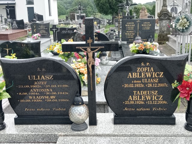 Józef Uliasz 1902 Iwonicz Zdrój - Grobonet - Wyszukiwarka osób pochowanych