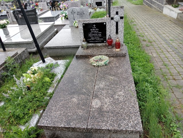 Grób Maria Krupa