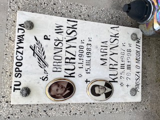 Grób Maria Kurzyńska