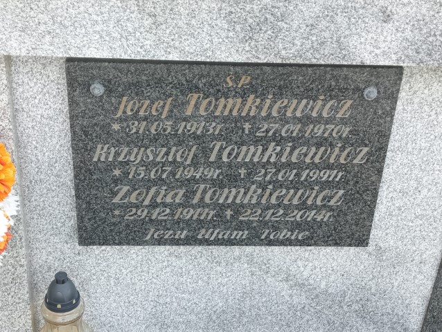 Krzysztof Tomkiewicz 1949 Iwonicz Zdrój - Grobonet - Wyszukiwarka osób pochowanych