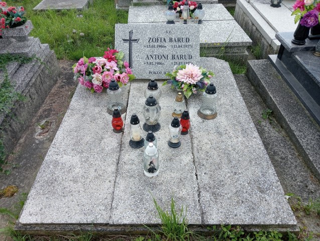 Grób Antoni Barud