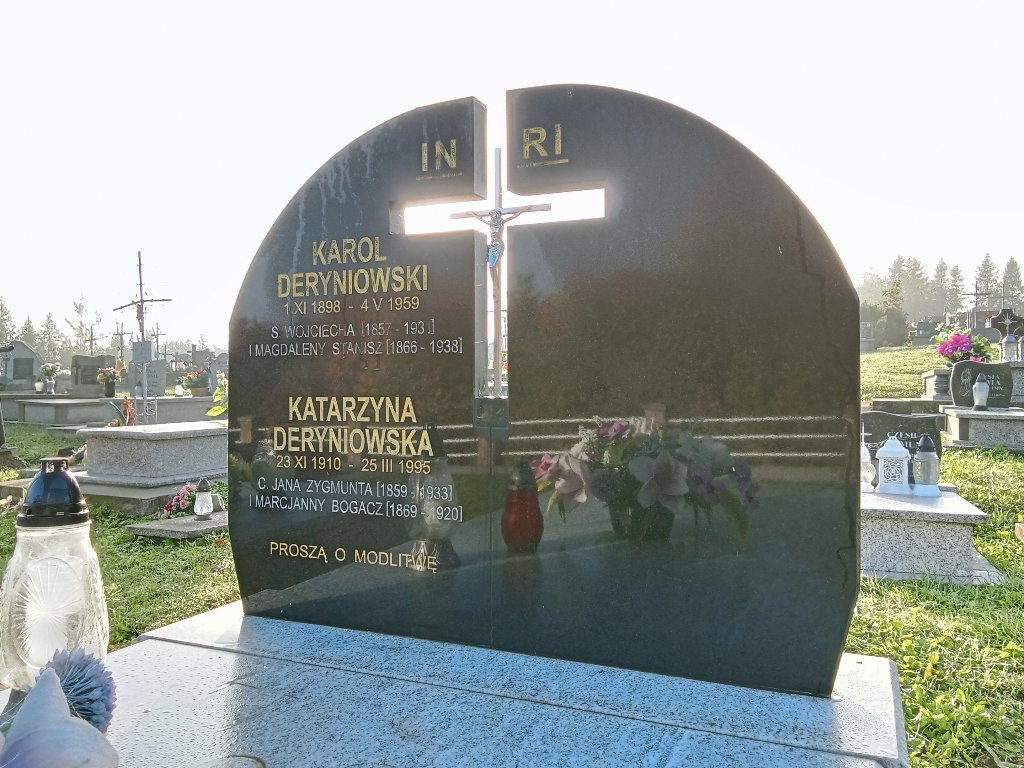 Grób Katarzyna Deryniowska