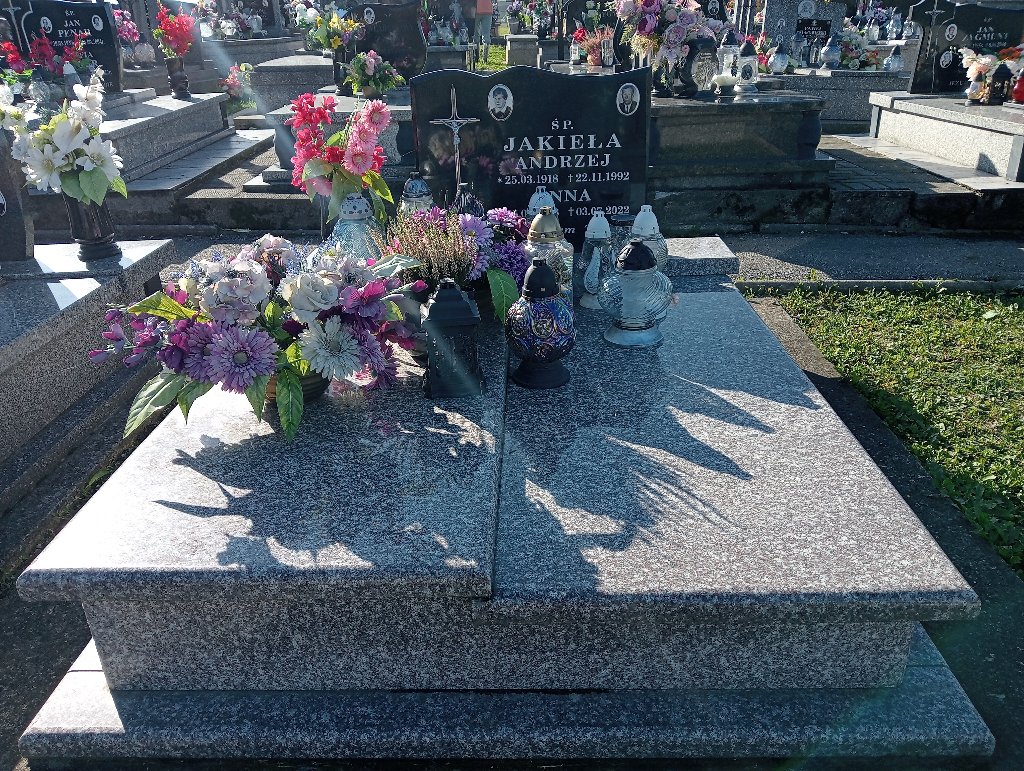 Grób Andrzej Jakieła